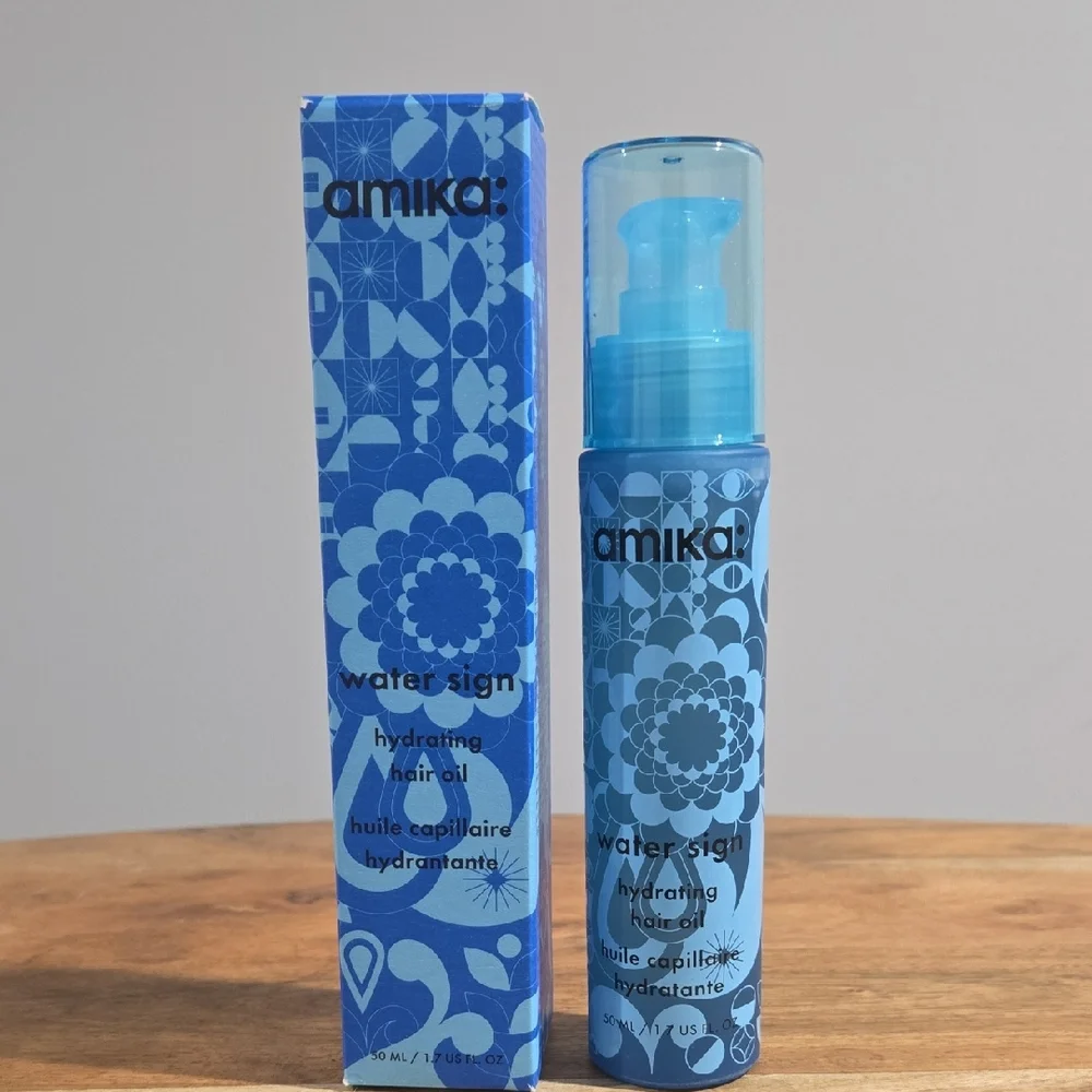 Amika Water Sign Hydrating Hair Oil 1.7oz NEW - Picture 1 of 3